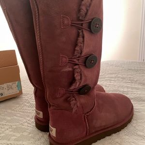 BAILEY BUTTON TRIPLET II BOOT, PURPLE